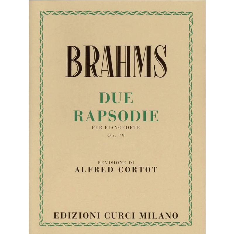Titelbild für CURCI 6289 - 2 Rhapsodien op 79