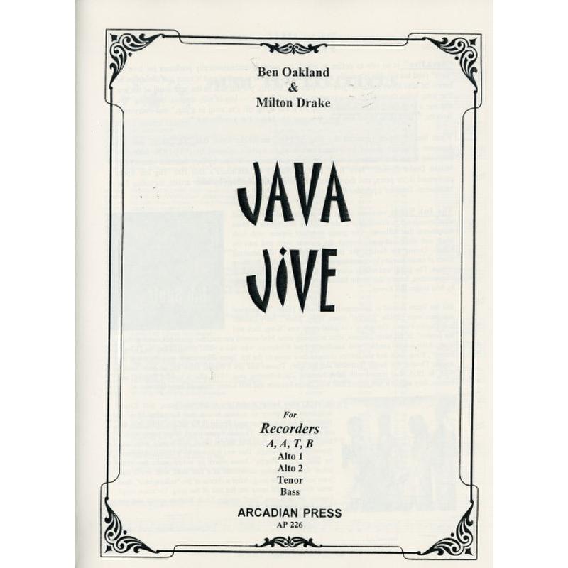 Titelbild für ARCADIAN 226 - Java jive