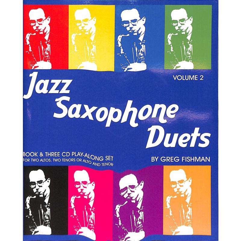 Titelbild für MMO 8182 - Jazz saxophone Duets 2
