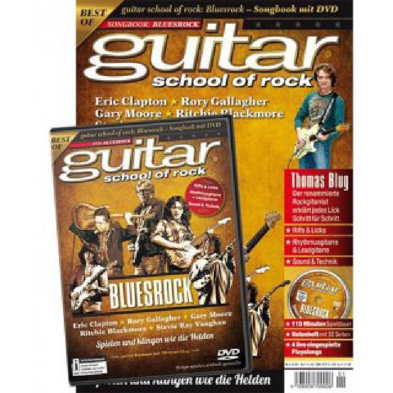 Titelbild für 978-3-95512-078-8 - Guitar school of Rock - Bluesrock