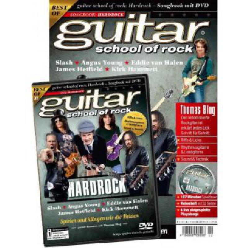 Titelbild für 978-3-95512-083-2 - Guitar school of Rock - Hardrock