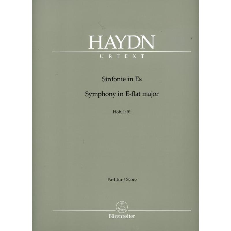 Titelbild für BA 10978 - Sinfonie 91 Es-Dur Hob 1/91