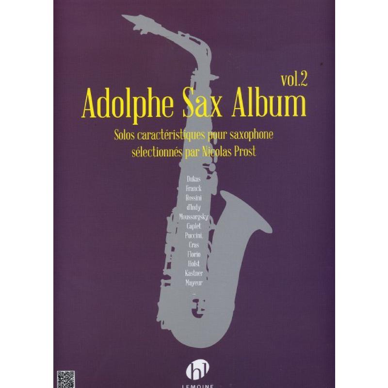 Titelbild für LEMOINE 29218 - Adolphe sax album 2