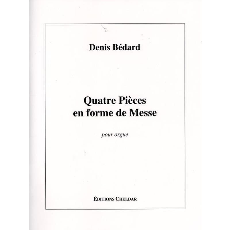 Titelbild für CHELDAR 03 - 4 Pieces en forme de Messe