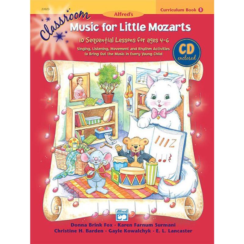 Titelbild für ALF 22023 - Classroom music for little Mozarts 1