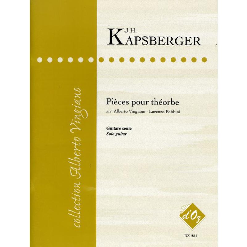 Titelbild für DOZ 581 - Pieces pour guitare
