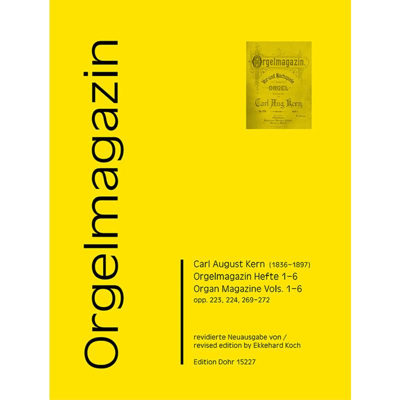 Titelbild für DOHR 15227 - Orgelmagazin 1-6 komplett