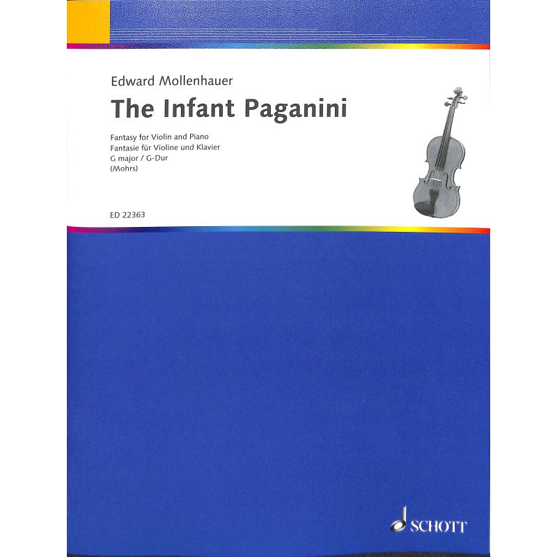 Titelbild für ED 22363 - THE INFANT PAGANINI G-DUR