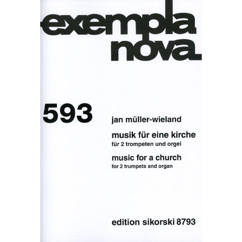 Titelbild für SIK 8793 - Musik für eine Kirche