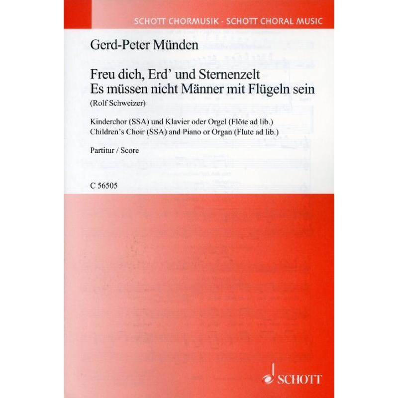 Titelbild für C 56505 - Freu dich Erd und Sternenzelt | Es muessen nicht Maenner mit Fluegeln 