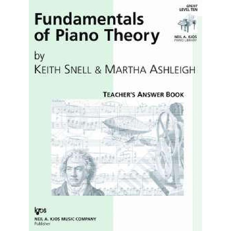 Titelbild für KJOS -GP670T - Fundamentals of piano theory 10