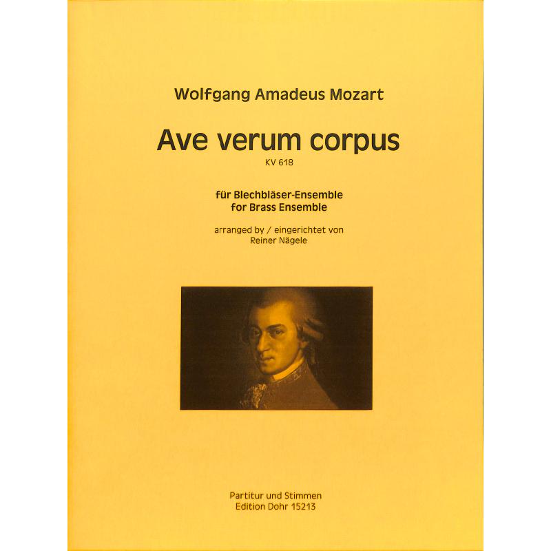 Titelbild für DOHR 15213 - Ave verum corpus KV 618