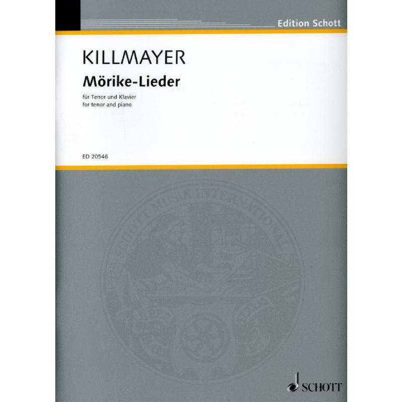 Titelbild für ED 20546 - Mörike Lieder 1