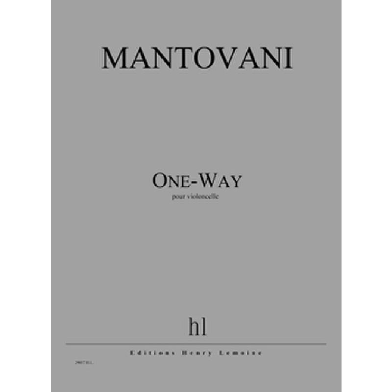 Titelbild für LEMOINE 29057 - One way