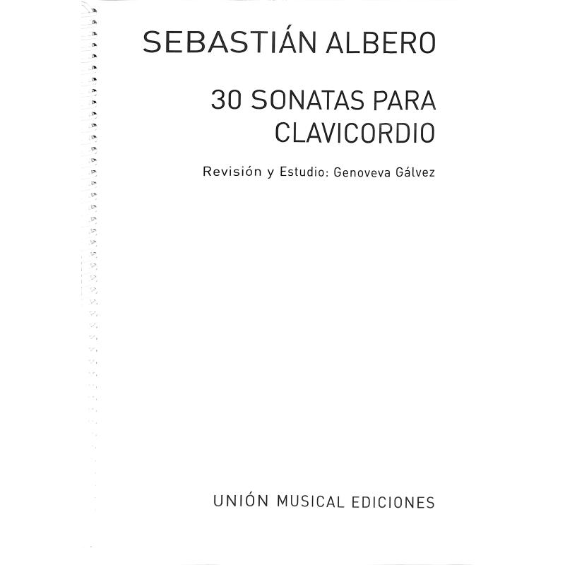 Titelbild für UMP 22276 - 30 Sonatas | Sonaten