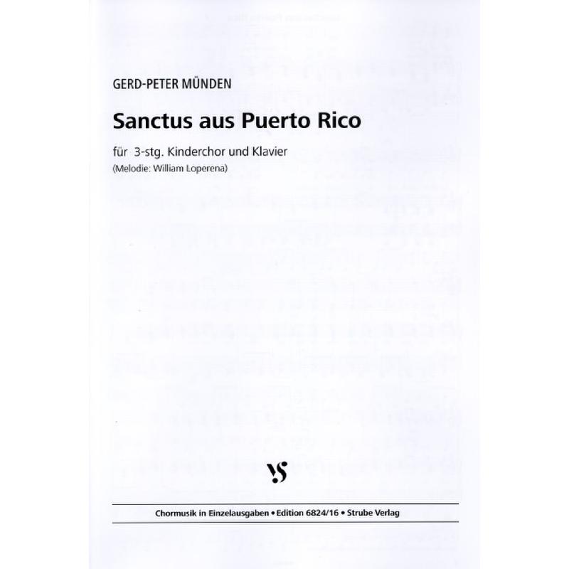 Titelbild für VS 6824-16 - Sanctus aus Puerto Rico