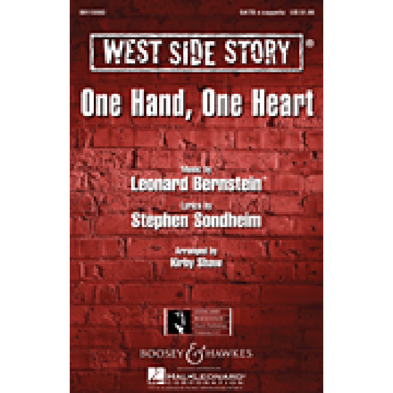 Titelbild für HL 115582 - One hand one heart (aus West Side Story)