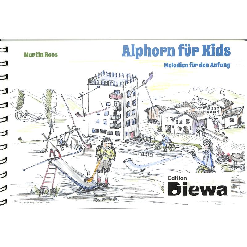 Titelbild für DIEWA -AH2441 - Alphorn für Kids