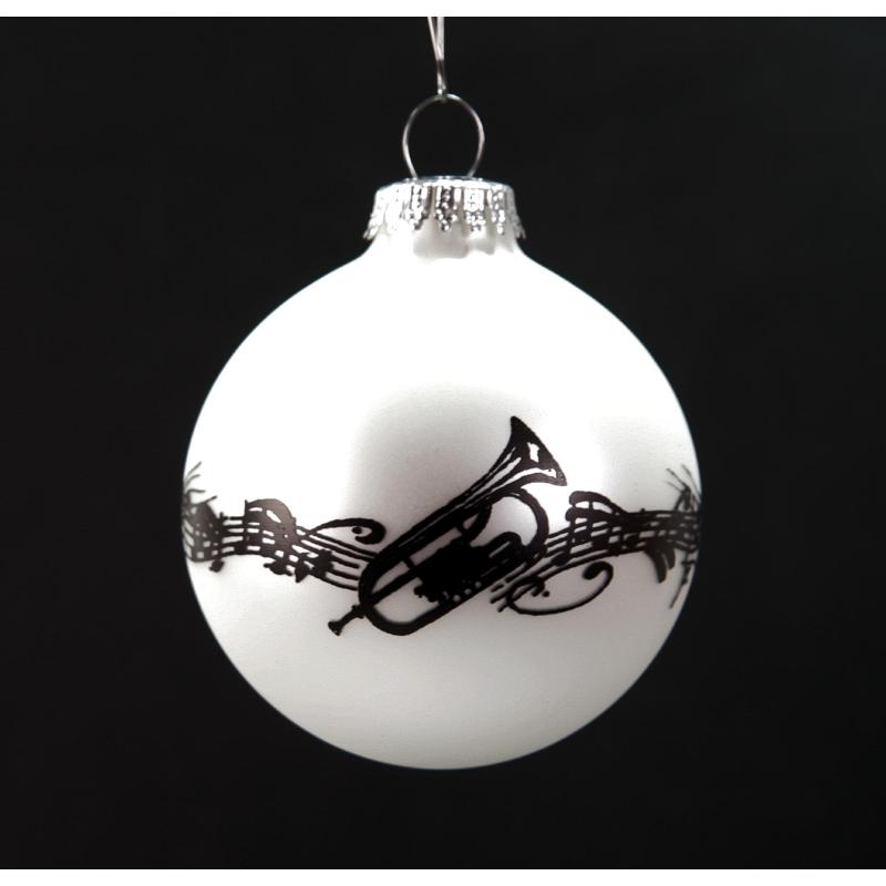 Titelbild für KUE 5429WKFH - Christbaumkugel Flügelhorn