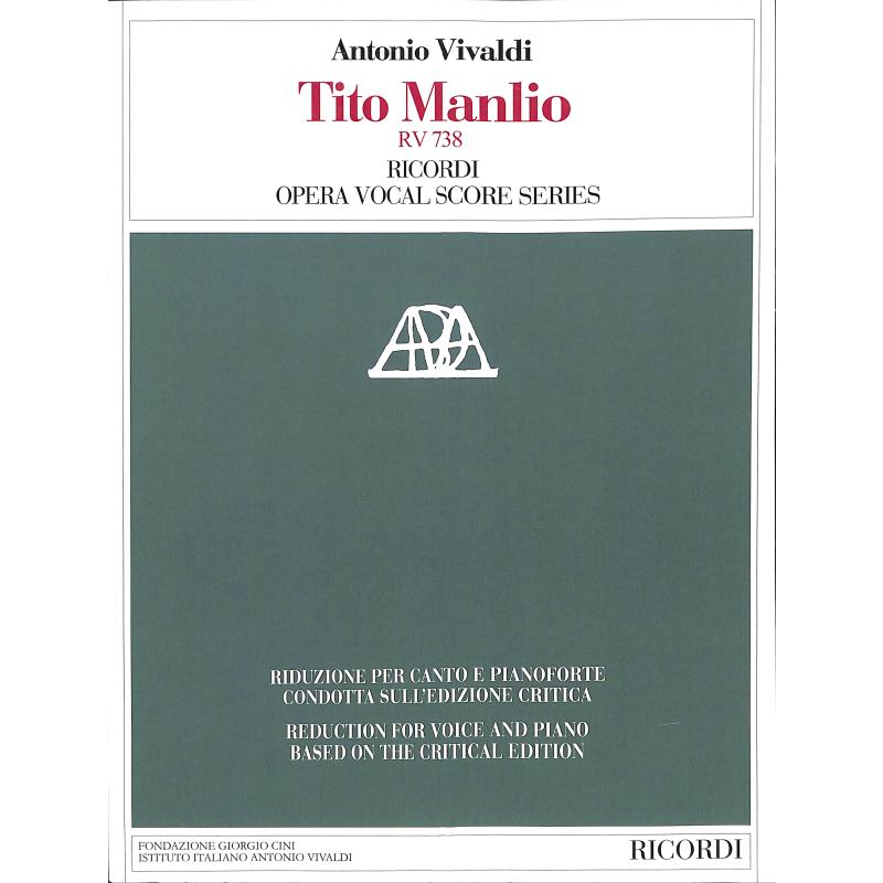 Titelbild für CP 141077 - Tito manlio RV 738