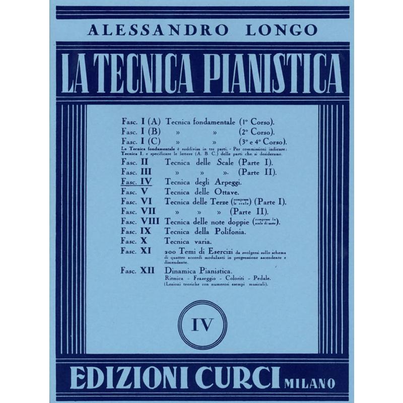 Titelbild für CURCI 3028 - La tecnica pianistica 4