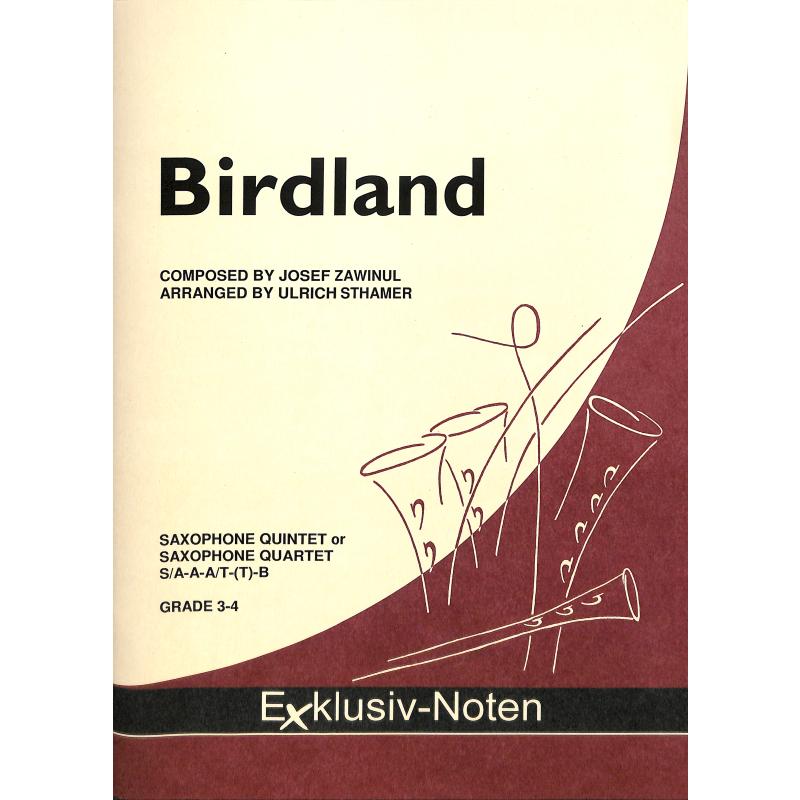 Titelbild für EXKLUSIV -SAX3006 - Birdland