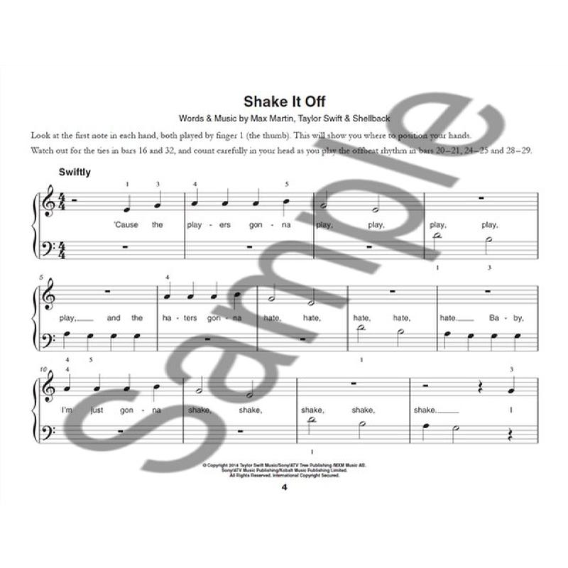 Notenbild für MSWMR 101695 - EASIEST PIANO COURSE - EASIEST POP SONGS