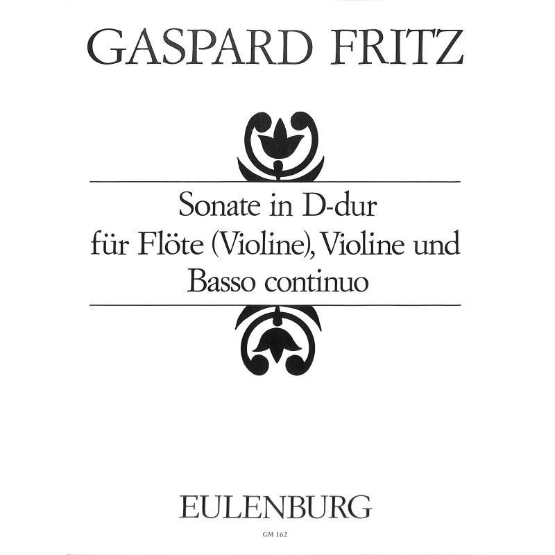 Titelbild für GM 162 - Sonate D-Dur op 4/5