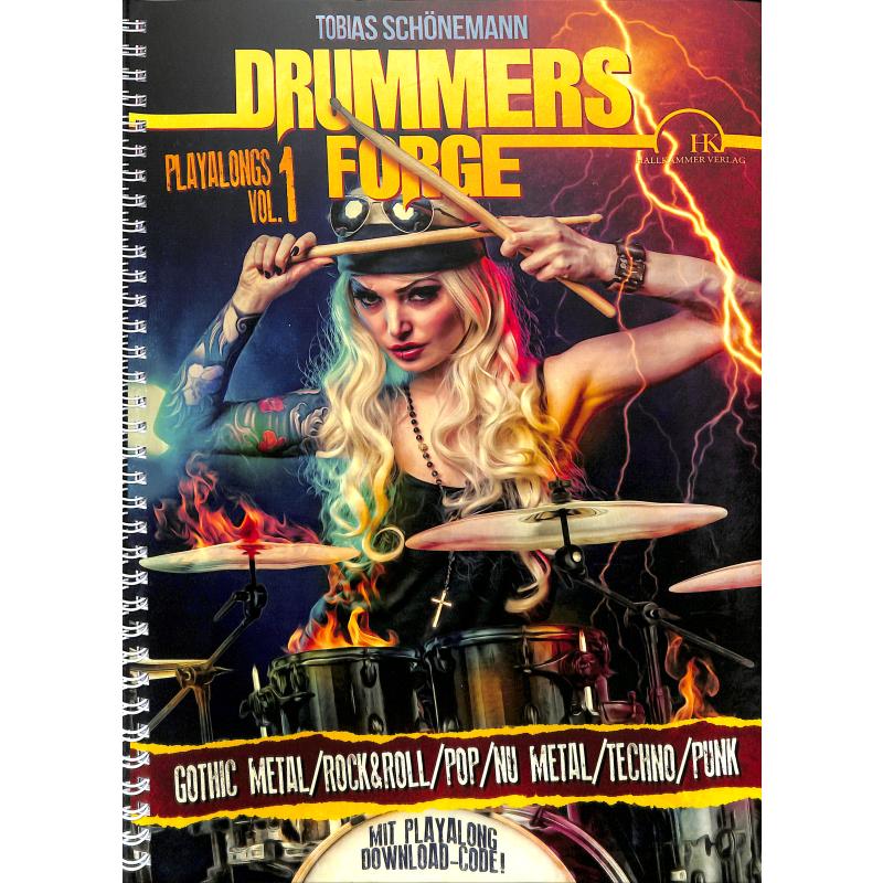 Titelbild für 978-3-00-050032-9 - Drummers Forge | Playalongs 1