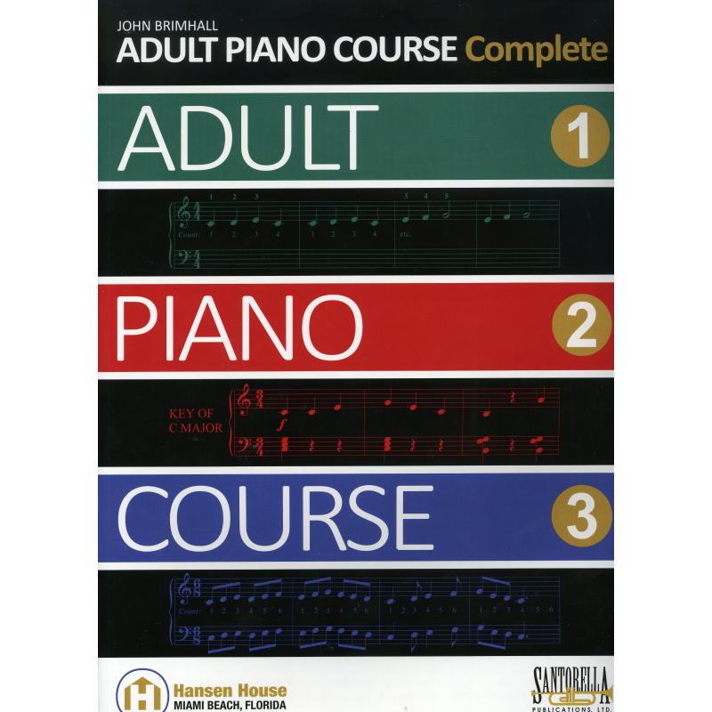 Titelbild für SANTOR -T564 - Adult piano course complete