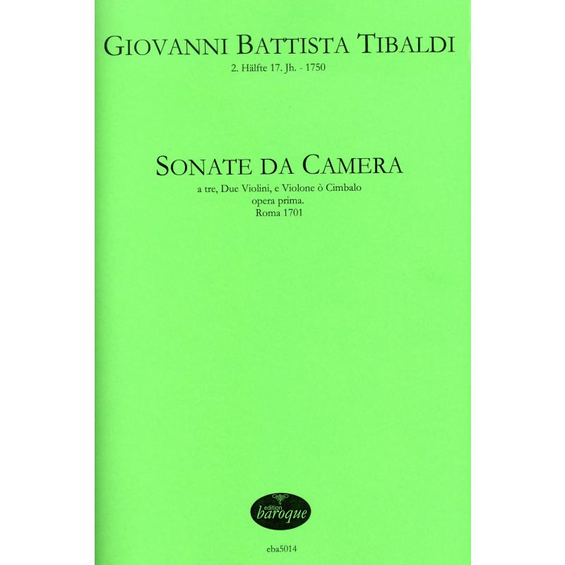 Titelbild für BAROQUE 5014 - Sonate da camera a tre