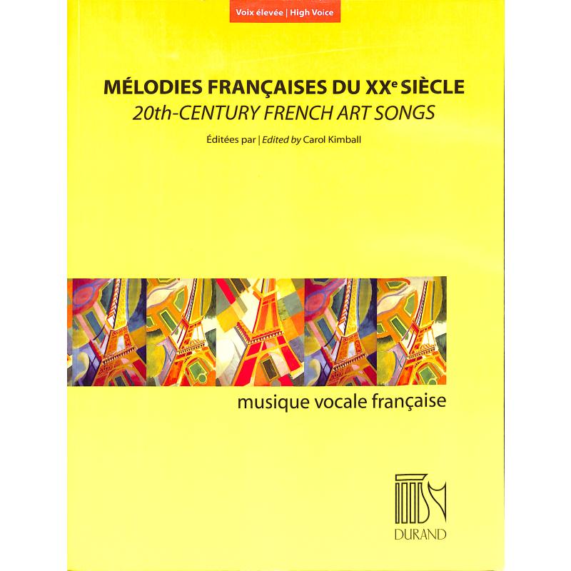 Titelbild für DF 16250 - Melodies francaises du 20 siecle | 20th century french art songs