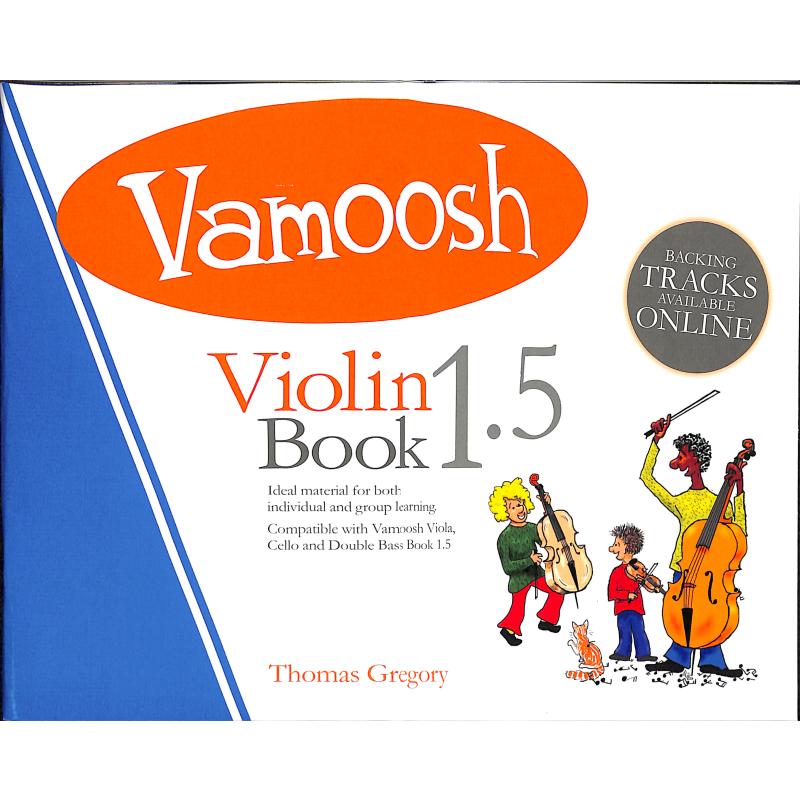 Titelbild für VAM 4 - Vamoosh violin book 1.5