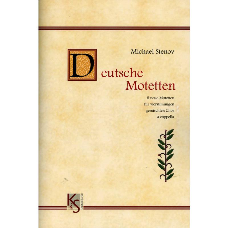 Titelbild für KIST 40065 - Deutsche Motetten