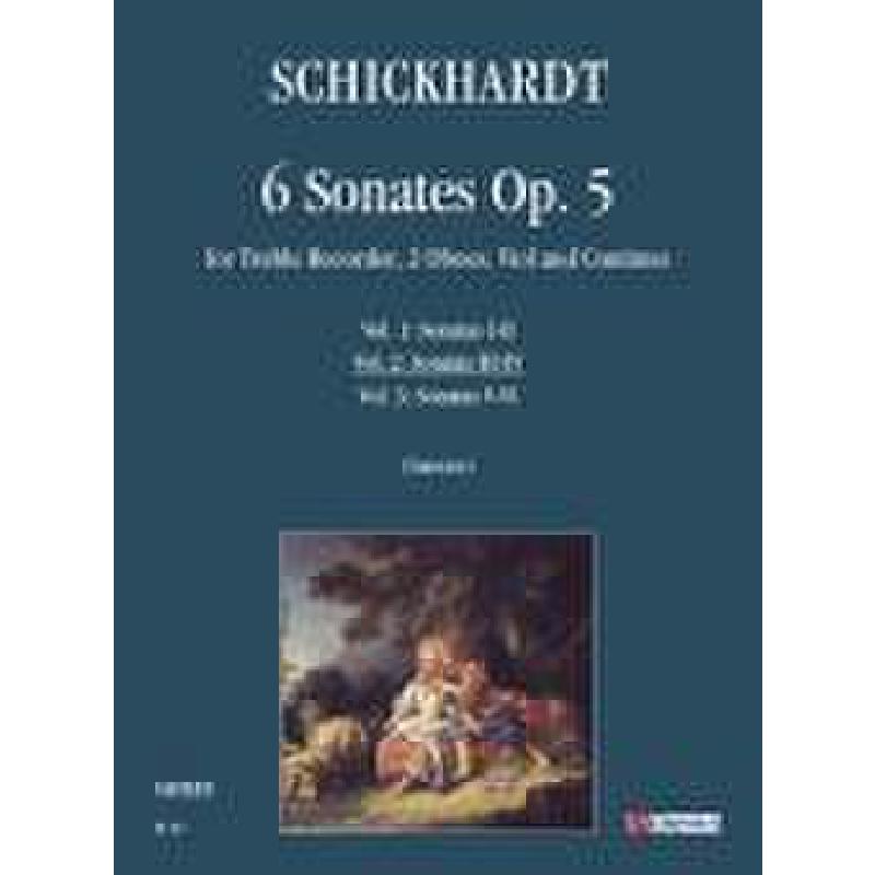 Titelbild für ORPHEUS -FL19 - 6 Sonaten op 5 Bd 2