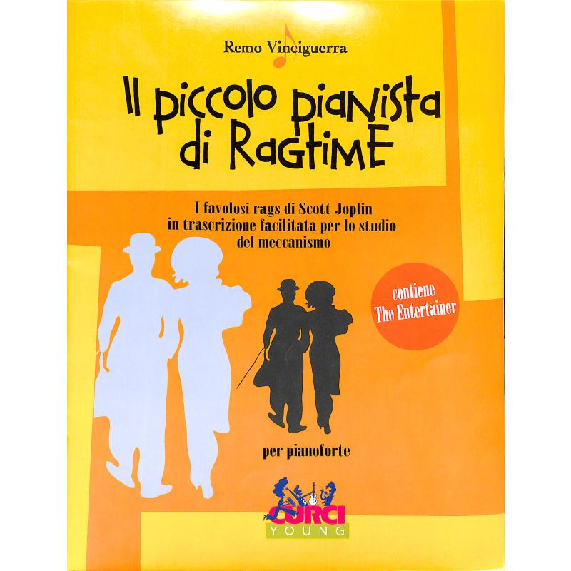 Titelbild für CURCI 11559 - Il piccolo pianista di ragtime