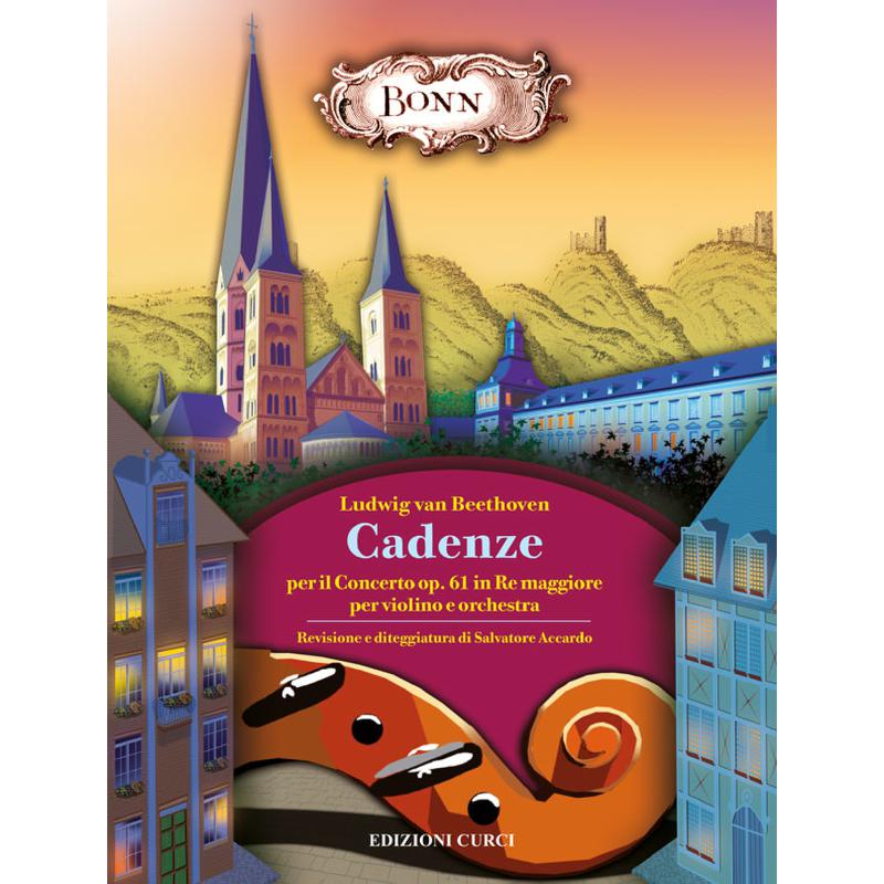 Titelbild für CURCI 11829 - Kadenzen | Konzert D-Dur op 61
