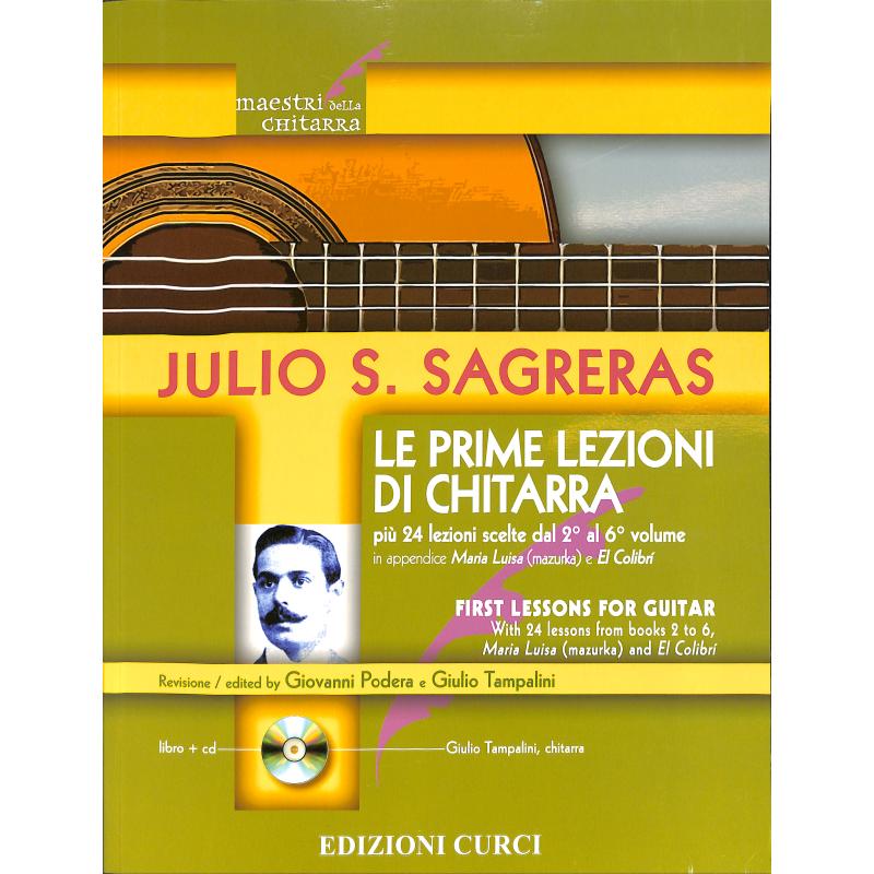Titelbild für CURCI 11852 - Le prime lezione di chitarra | FIRST LESSONS