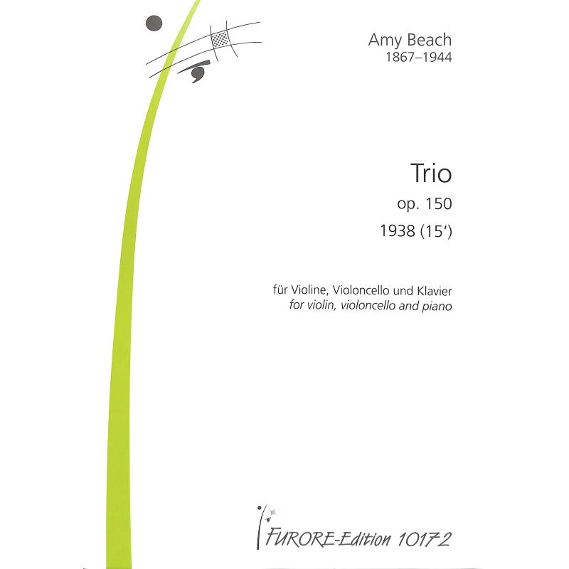 Titelbild für FUE 10172 - Trio op 150