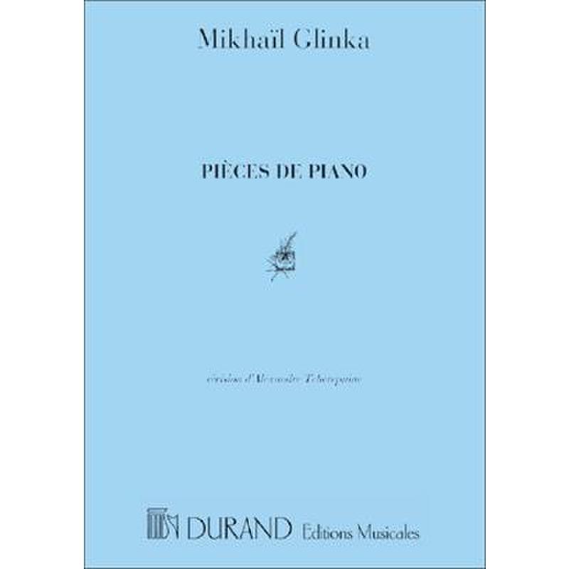 Titelbild für DC 13070 - PIECES DE PIANO