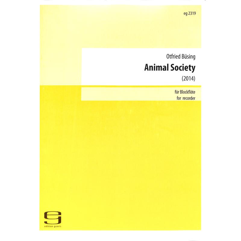 Titelbild für EG 2319 - Animal society