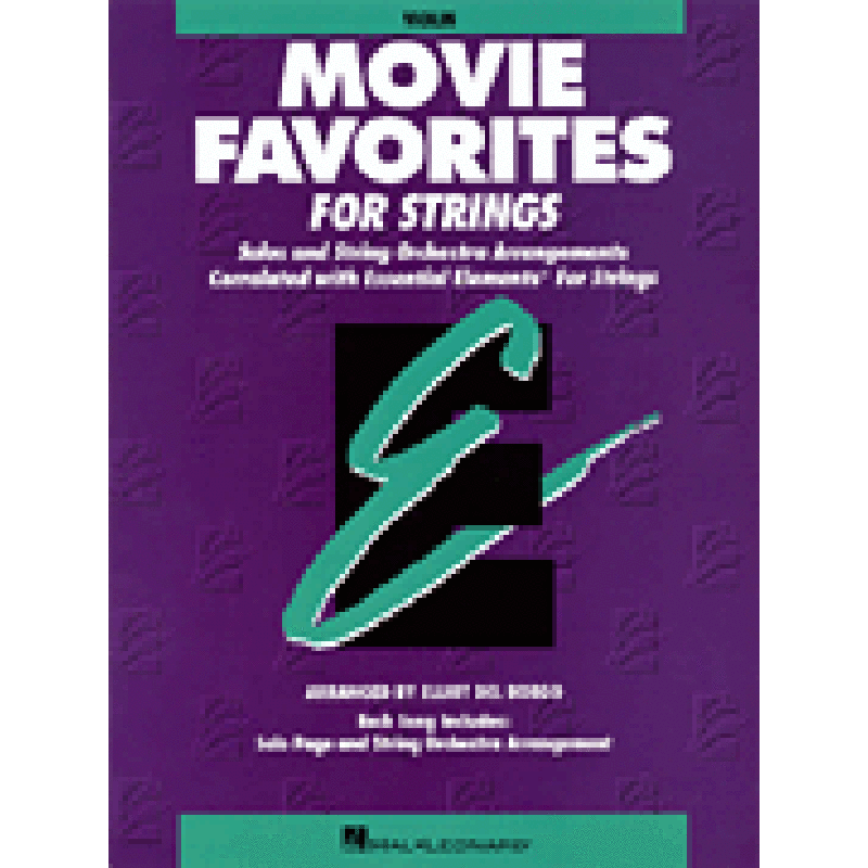 Titelbild für HL 868025 - Movie favorites for strings