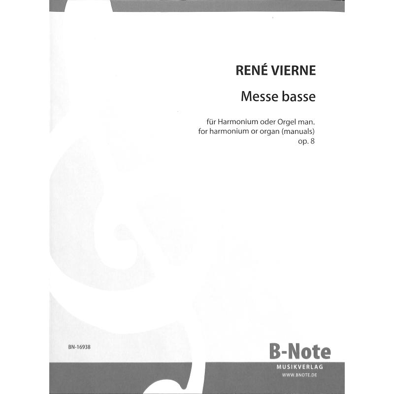 Titelbild für BNOTE -BN16938 - Messe basse op 8
