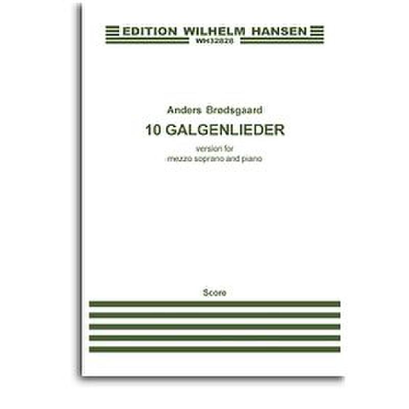 Titelbild für WH 32828 - 10 Galgenlieder