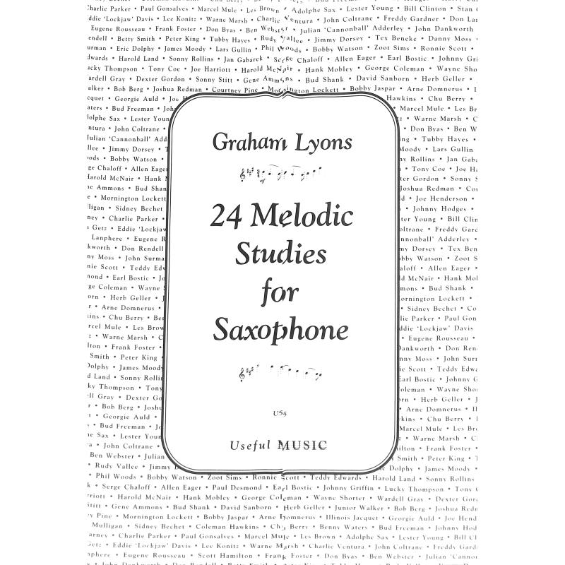 Titelbild für USEFUL 55 - 24 melodic Studies
