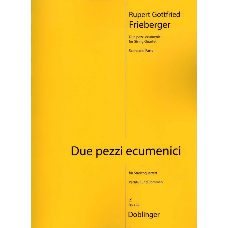 Titelbild für DO 06199 - Due pezzi ecumenici