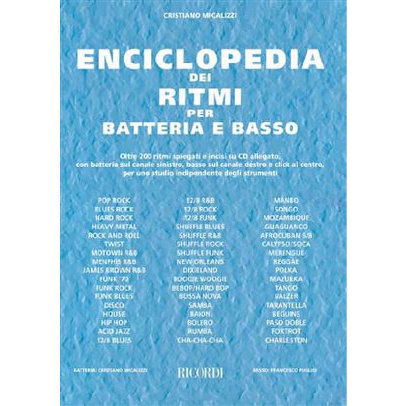 Titelbild für MLR 395 - Enciclopedia dei ritmi