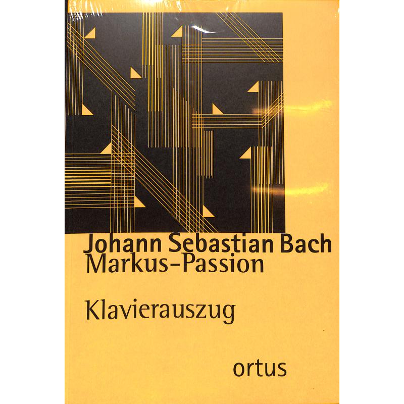 Titelbild für ORTUS 212-2 - MARKUS PASSION BWV 247
