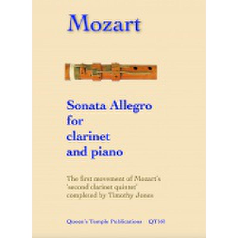 Titelbild für QT 160 - Sonate Allegro