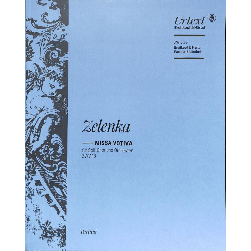 Titelbild für EBPB 5577 - Missa votiva e-moll ZWV 18
